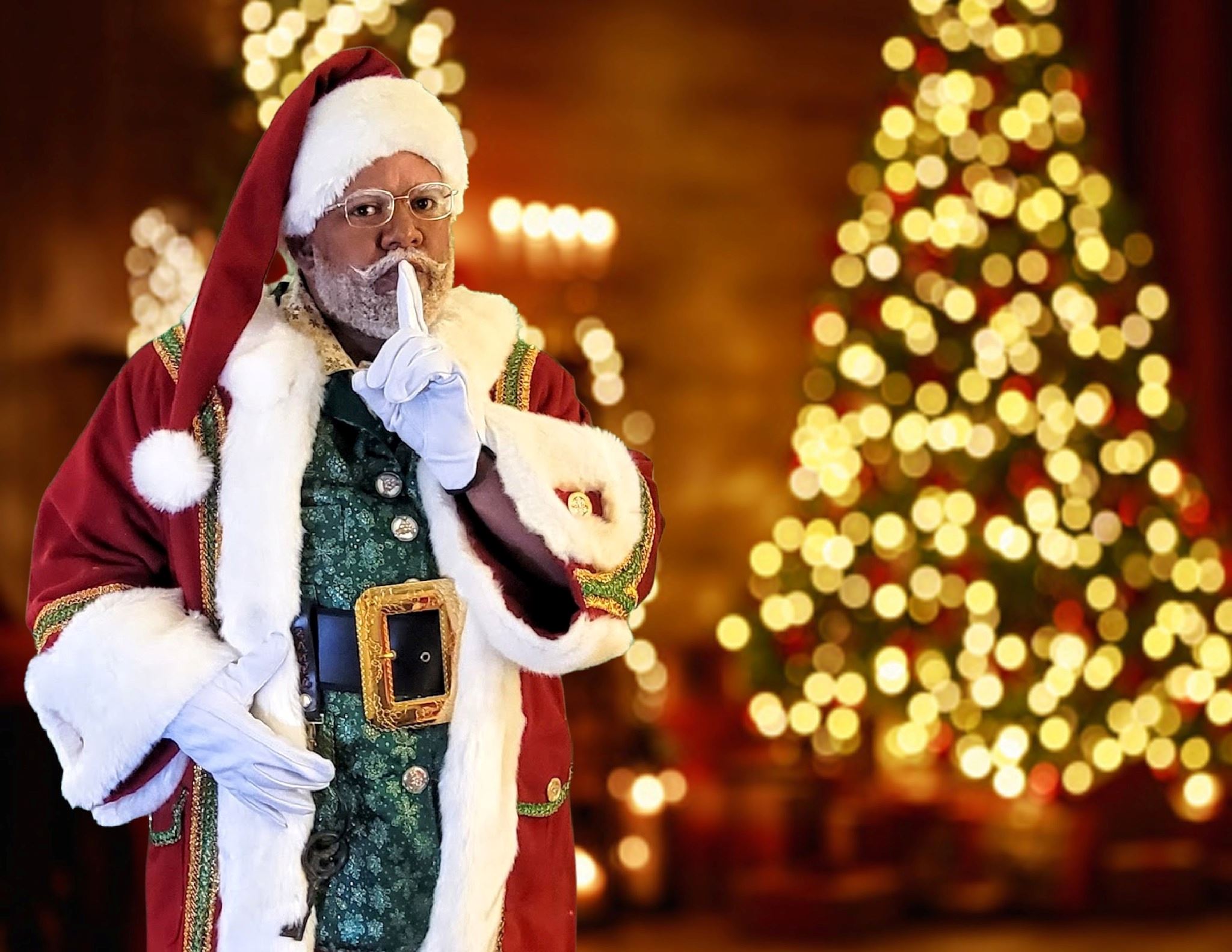 Holiday on the Hill santa