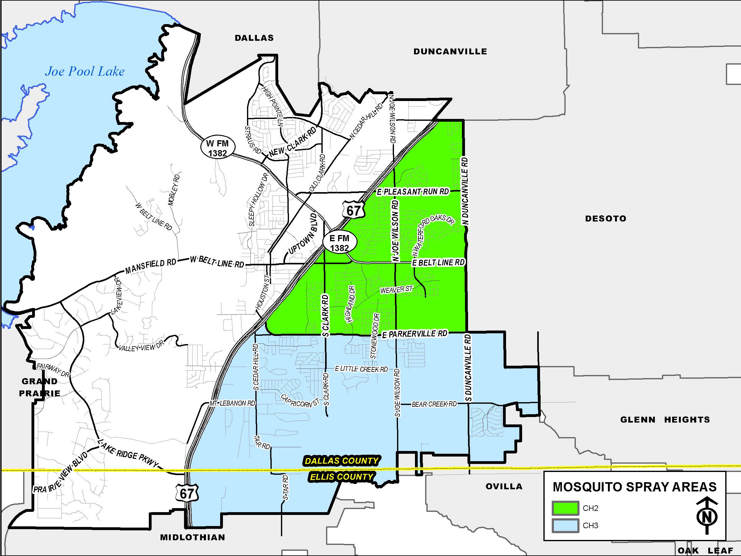 Mosquito Management Areas 2-3